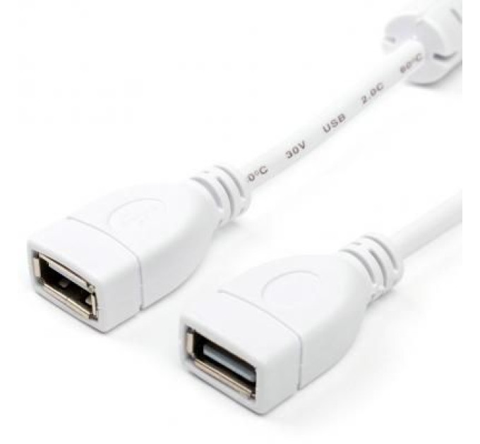 Atcom Дата кабель USB 2.0 AF/AF 1.8m Atcom (15647)