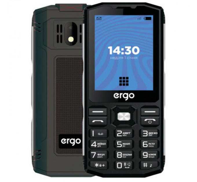 Ergo Мобільний телефон Ergo E282 Black