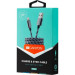 Canyon Дата кабель USB 2.0 AM to Lightning 1.0m Dark gray Canyon (CNE-CFI3DG)