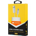 Canyon Дата кабель USB 2.0 AM to Lightning 1.0m White Canyon (CNE-CFI1W)