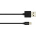 Canyon Дата кабель USB 2.0 AM to Lightning 1.0m MFI Black Canyon (CNS-MFICAB01B)