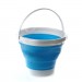 СИЛА Відро складне СИЛА силіконове 10 л blue (961004)