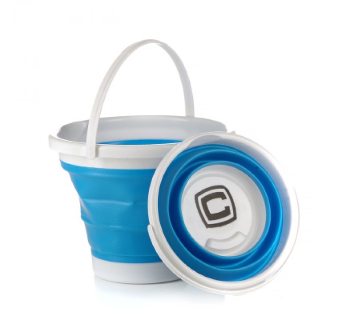 СИЛА Відро складне СИЛА силіконове 10 л blue (961004)