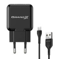 Grand-X Зарядний пристрій Grand-X CH-03T USB 5V 2,1A Black + cable USB -> Type C, Cu, 4A, TPE (CH-03T)
