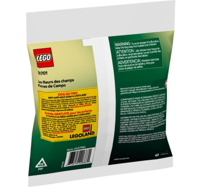 LEGO Конструктор LEGO Botanicals Польові квіти (30701)
