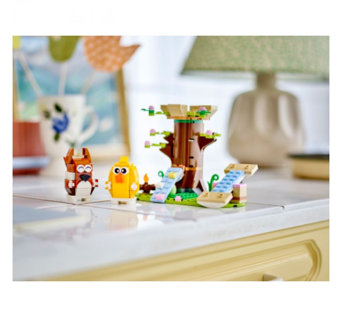 LEGO Конструктор LEGO Iconic Весняний майданчик для тварин (40709)