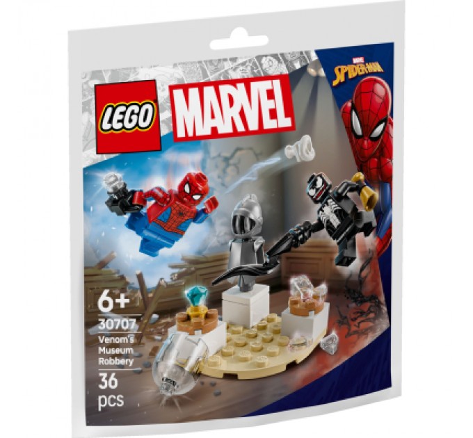 LEGO Конструктор LEGO Super Heroes Пограбування музею Веномом (30707)