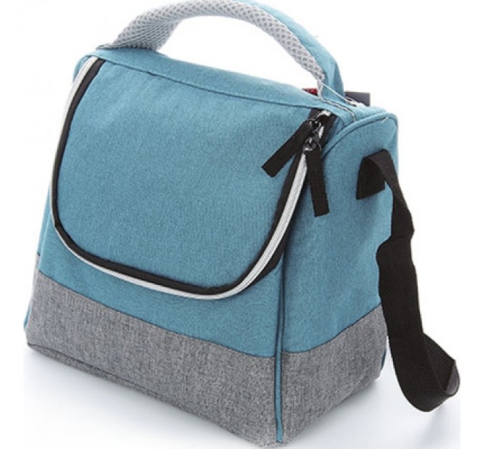 СИЛА Термосумка СИЛА 8 л бірюзова (25х15х21 см) (960606)