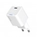 ColorWay Мережевий зарядний пристрій ColorWay GaN Mini 25W PD Port PPS USB-C White (CW-CHS052PD-WT)