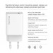 Мережевий зарядний пристрій ColorWay GaN Mini 45W PD Port PPS USB-C White (CW-CHS057PD-WT)