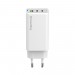 Мережевий зарядний пристрій ColorWay GaN Mini 65W PD Port PPS USB (USB-2C1A) White (CW-CHS058PD-WT)