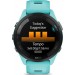 Garmin Смарт-годинник Garmin Forerunner 265 Black Bezel with Aqua Case and Aqua/Black Silicone Band (010-02810-52)