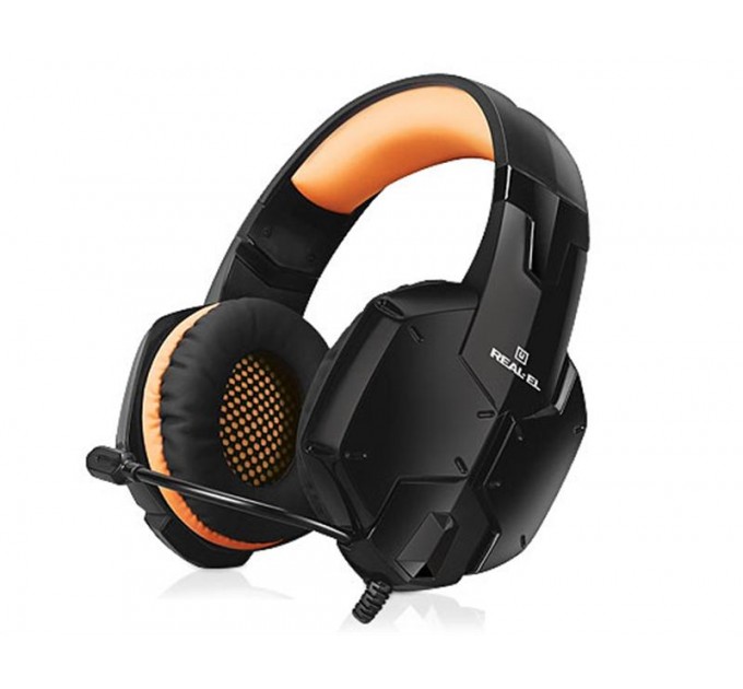 REAL-EL Гарнітура REAL-EL GDX-7700 Black/Orange