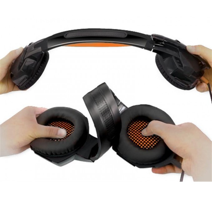 REAL-EL Гарнітура REAL-EL GDX-7700 Black/Orange