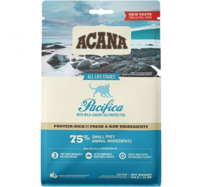 ACANA Сухий корм для кішок ACANA Pacifica 340 г (0064992641344)
