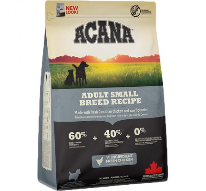 ACANA Сухий корм для собак ACANA Adult Small Breed Recipe 2 кг (0064992523206)