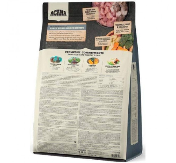 ACANA Сухий корм для собак ACANA Adult Small Breed Recipe 2 кг (0064992523206)