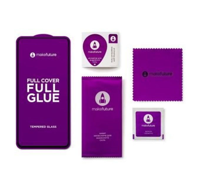 MakeFuture Скло захисне MakeFuture Huawei P40 Full Cover Full Glue (MGF-HUP40)