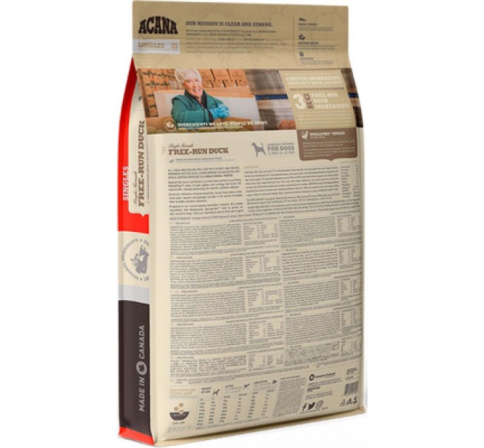 ACANA Сухий корм для собак ACANA Free-Run Duck 6 кг (0064992571603)