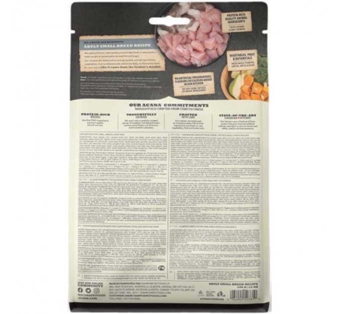 ACANA Сухий корм для собак ACANA Adult Small Breed Recipe 340 г (0064992523343)