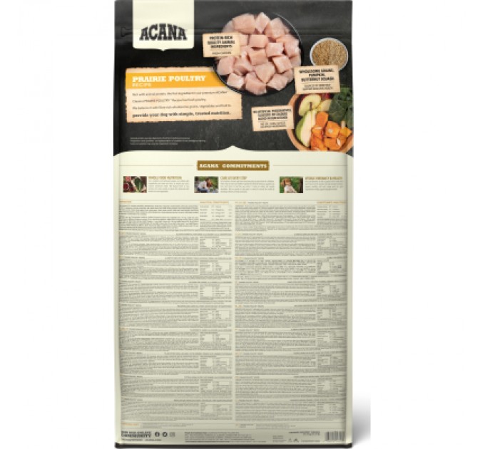 ACANA Сухий корм для собак ACANA Prairie Poultry 17 кг (0064992560171)