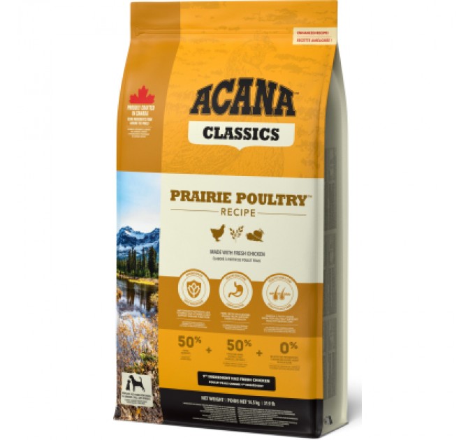 ACANA Сухий корм для собак ACANA Prairie Poultry 17 кг (0064992560171)