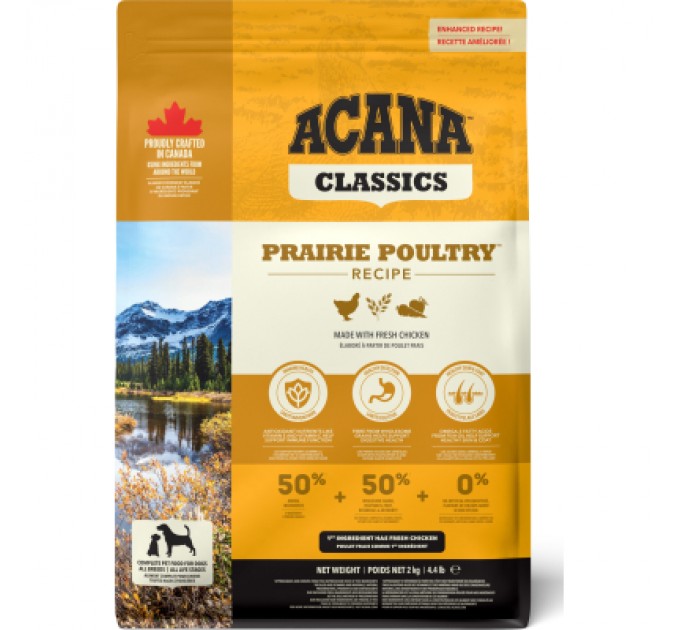 ACANA Сухий корм для собак ACANA Prairie Poultry 2 кг (0064992560218)