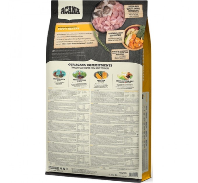 ACANA Сухий корм для собак ACANA Puppy Recipe 11.4 кг (0064992500115)
