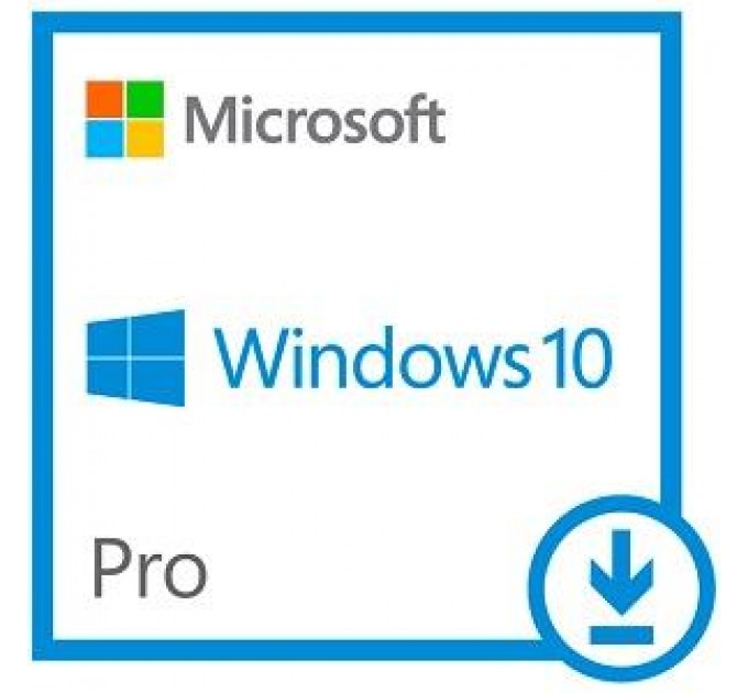 Microsoft Програмне забезпечення Win Pro 10 32-bit/64-bit All Lng PK Lic Online DwnLd NR