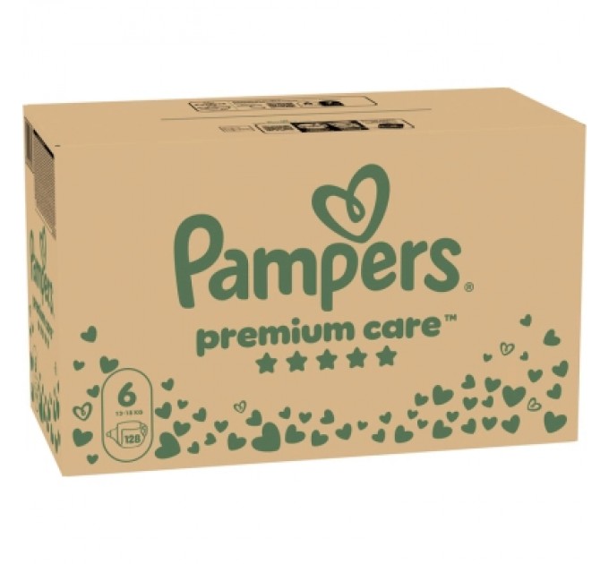 Pampers Підгузки Pampers Premium Care Розмір 6 (13-18 кг) 128 шт (8700216423700)