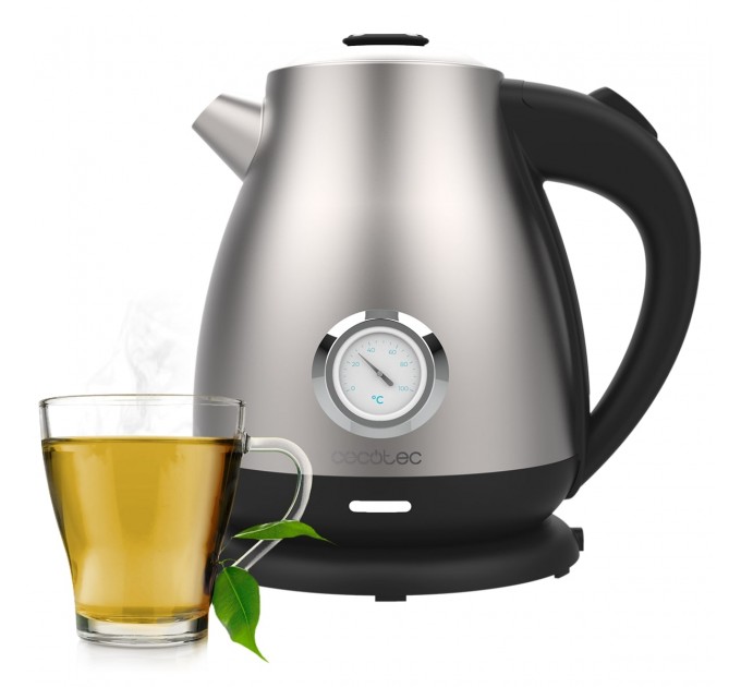 Електрочайник Cecotec ThermoSense 620 Retro Steel (CCTC-01458)
