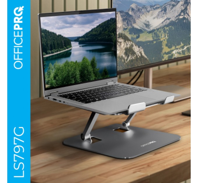 OfficePro Підставка до ноутбука OfficePro LS797G Aluminum alloy Gray (LS797G)
