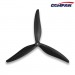 Gemfan Пропелер для дрона Gemfan 8040 3 Blade Propeller Black 1 pair (GF8040-3CN/HP098.PMCN8040-3B)