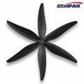 Gemfan Пропелер для дрона Gemfan 8040 3 Blade Propeller Black 1 pair (GF8040-3CN/HP098.PMCN8040-3B)