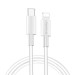 ColorWay Дата кабель USB-C to Lightning 1.0m 3A white ColorWay (CW-CBPDCL032-WH)