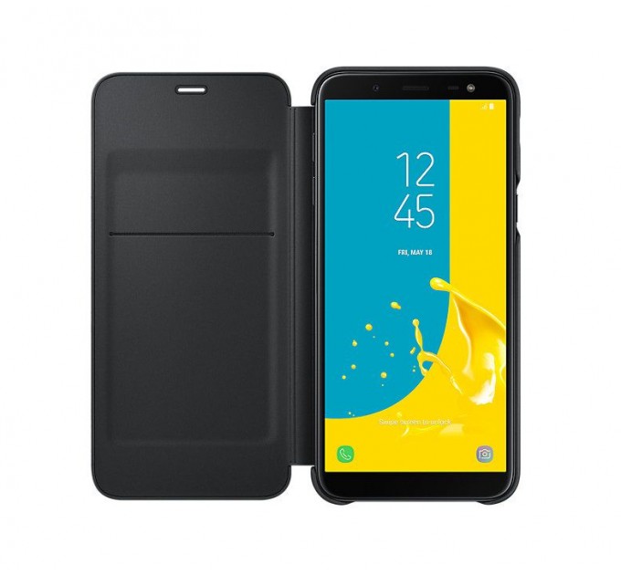 Чохол-книжка Samsung Wallet Cover для Samsung Galaxy J6 SM-J600 Black (EF-WJ600CBEGRU)