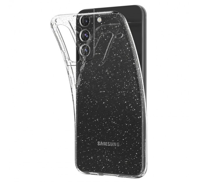 Spigen Чохол-накладка Spigen Liquid Crystal Glitter для Samsung Galaxy S22 SM-S901 Crystal Quartz (ACS03985)