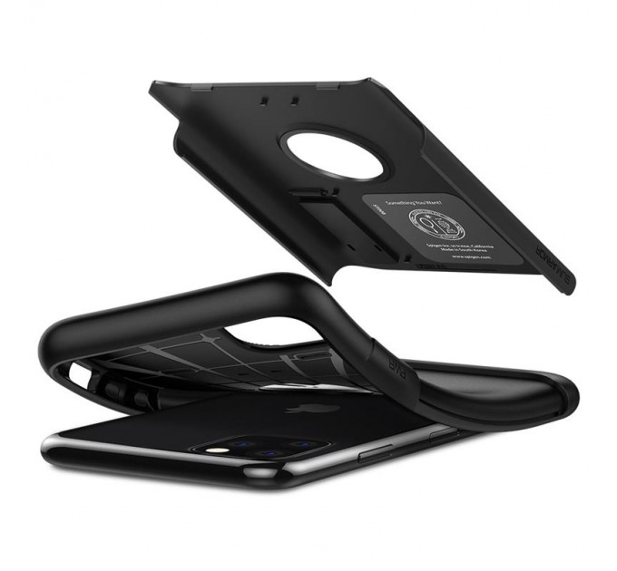 Spigen Чохол-накладка Spigen Slim Armor для Apple iPhone 11 Pro Black (077CS27099)