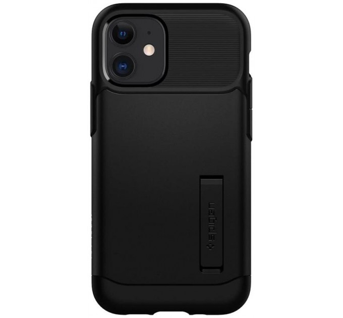 Spigen Чохол-накладка Spigen Slim Armor для Apple iPhone 12 Mini Black (ACS01545)