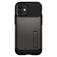Чохол-накладка Spigen Slim Armor для Apple iPhone 12 Mini Gunmetal (ACS01546)