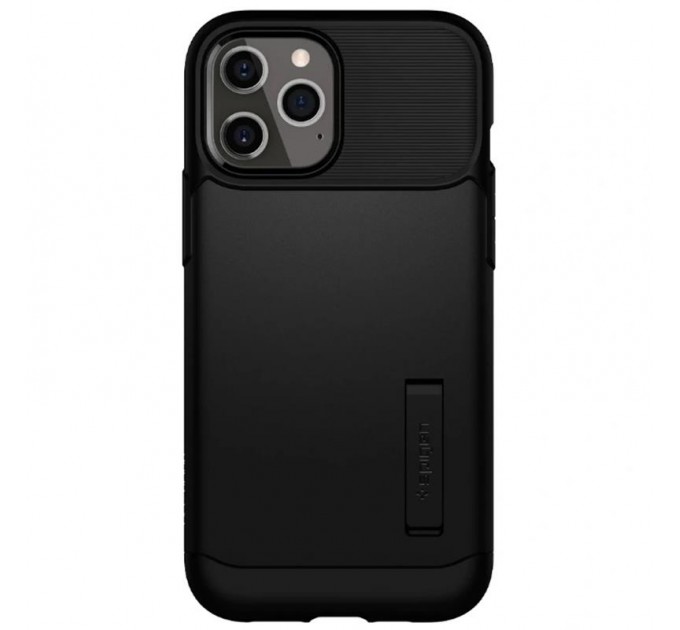 Spigen Чохол-накладка Spigen Slim Armor для Apple iPhone 12 Pro Max Black (ACS01479)
