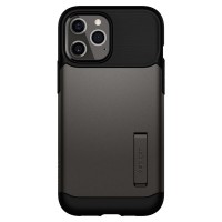 Чохол-накладка Spigen Slim Armor для Apple iPhone 12 Pro Max Gunmetal (ACS01480)