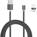 XoKo Дата кабель USB 2.0 AM to Lightning 1.2m Magneto grey XoKo (SC-355i MGNT-GR)