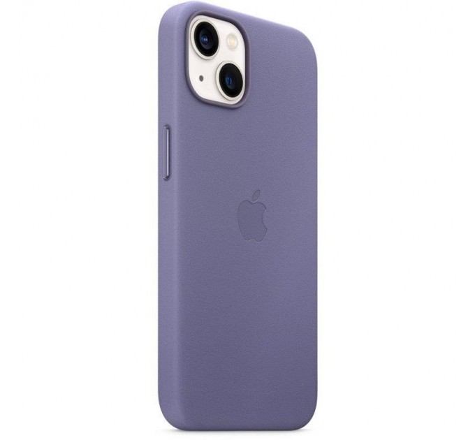 Apple Чохол-накладка Apple Leather Case with MagSafe для Apple iPhone 13 Wisteria (MM163)