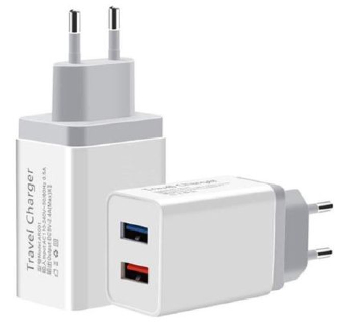 XoKo Зарядний пристрій XoKo WC-210 2.4A USB White (WC-210-WH) (WC-210-WH)
