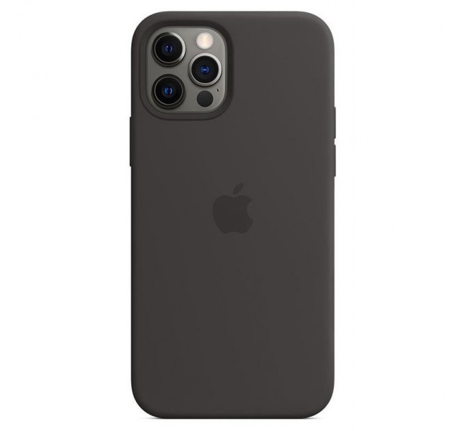 Чохол-накладка Apple Silicone Case with MagSafe для Apple iPhone 12 Pro Max Black (MHLG3)