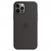 Чохол-накладка Apple Silicone Case with MagSafe для Apple iPhone 12 Pro Max Black (MHLG3)