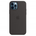 Чохол-накладка Apple Silicone Case with MagSafe для Apple iPhone 12 Pro Max Black (MHLG3)