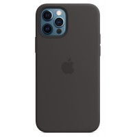 Чохол-накладка Apple Silicone Case with MagSafe для Apple iPhone 12 Pro Max Black (MHLG3)