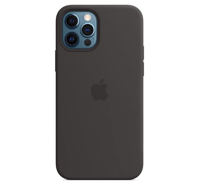 Чохол-накладка Apple Silicone Case with MagSafe для Apple iPhone 12 Pro Max Black (MHLG3)